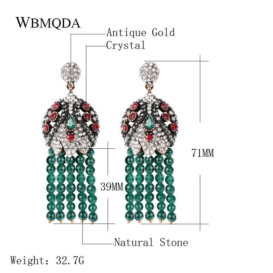 Kinel-Luxury-Natural-Stone-Big-Tassel-Earrings-For-Women-Antique-Gold-Color-Handmade-Fashion-Exaggerate-Crystal (1)