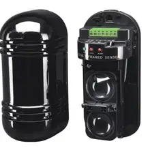 Фотоэлектрический двухлучевой датчик активный инфракрасный детектор проникновения ИК 30 м 60 м 80 м 100 м наружный периметр стены окна забор сигнализация