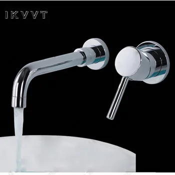 

Enter Wall Type Bathroom Faucet Enter Wall Type Faucet Sink Brass Tap Hot and Cold Torneira All Sorts of Color Tap kraan