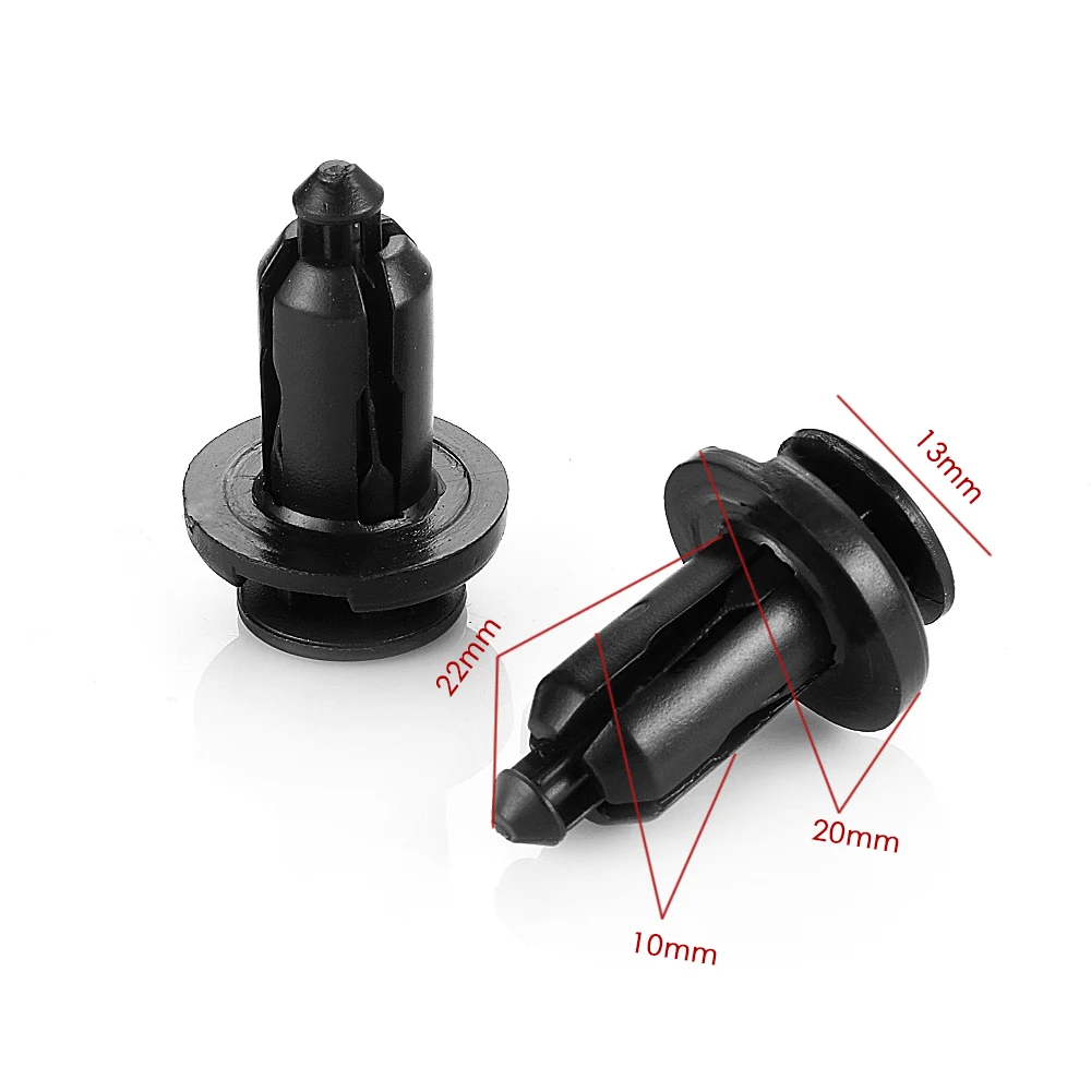 

For Mini Cooper BMW e46 e39 e60 e90 e36 f30 Plastic Vehicle Car Door Bumper Retainer Fastener Buckle Car Accessories 20pcs 71#