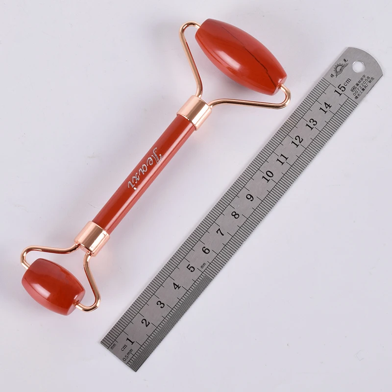 Jade Roller Natural Jasper Stone Eye Neck Roller Facial Gua Sha Tool Crystal Healing Gemstone Slimming Anti Wrinkle Cellulite Jade Roller Natural Jasper Stone Eye Neck Roller Facial Gua Sha Tool Crystal Healing Gemstone Slimming Anti Wrinkle Cellulite