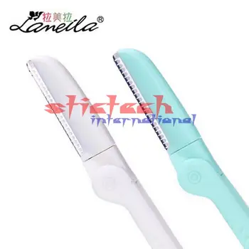 

by ems or dhl 200sets 4pcs/set Eyebrow Trimmer Makeup Sharp Stainless Steel Eyebrow Knife Hair Revomal Scraper Shaping Shaver