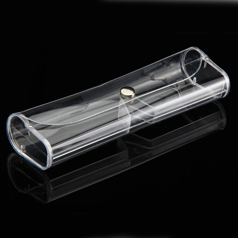 

Ultralight Soft Portable Transparent Sunglasses Case For Women Glasses Protection Box Snap Glasses Storage Box Чехол Для Очков