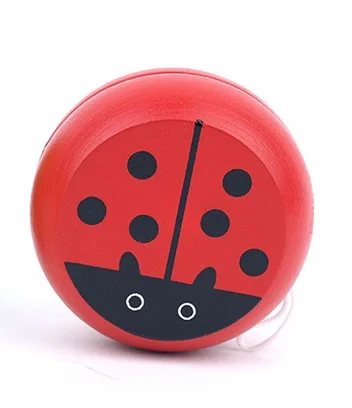 Red Cute animal yo-yo toys Bearing Professional  Yoyo Toys wood High Precision Game Special Props diabolo juggling WYQ 2