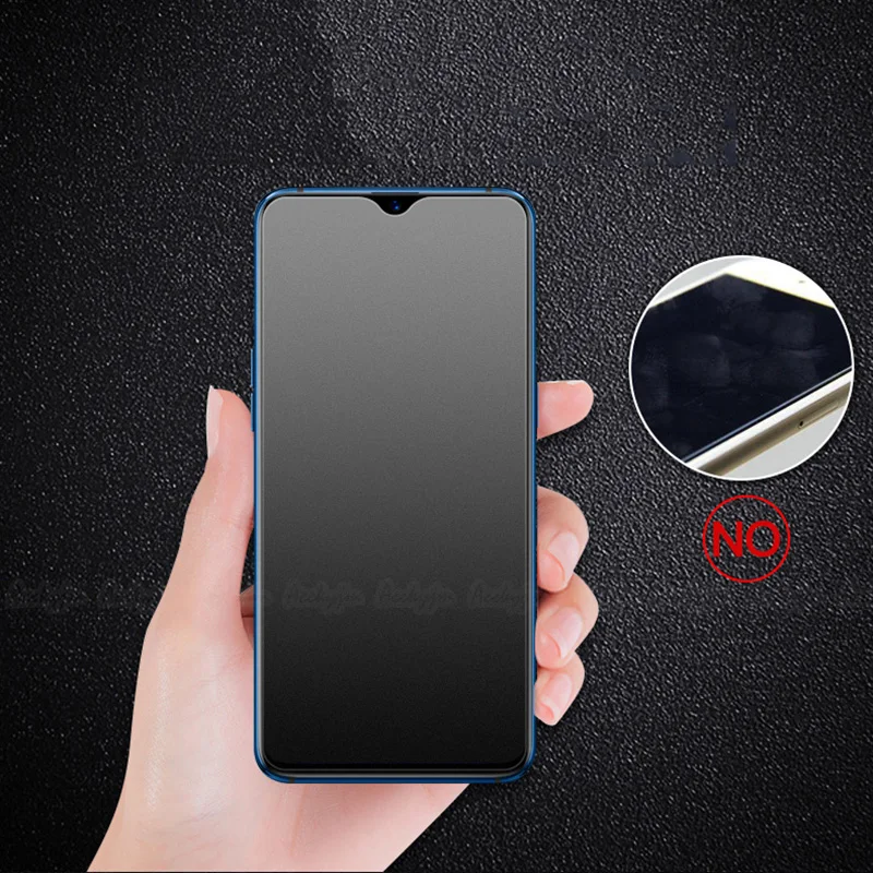 Матовое матовое стекло для OPPO F5 F7 F9 Pro R15 R17 R15X закаленное A73 A77 A79 A83 без отпечатков
