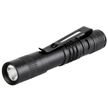 

LumiParty Led Mini Flashlight XPE LED 1000 Lumen AAA Battery Powered Belt Clip Handheld Flashlights for Sports Hiking