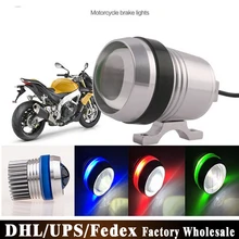 100 шт./лот мотоцикл U3 светильник светодиодный лазерный противотуманный Точечный светильник мигалка для универсального мотоцикла/автомобиля/велосипеда