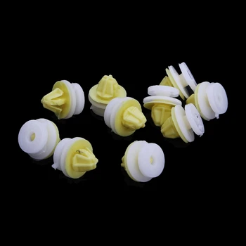 

10x Door Moulding Trim Wheel Arch Clips For EXTERIOR Door/Wheel Land Rover Sport LR2 LR3 Freelander