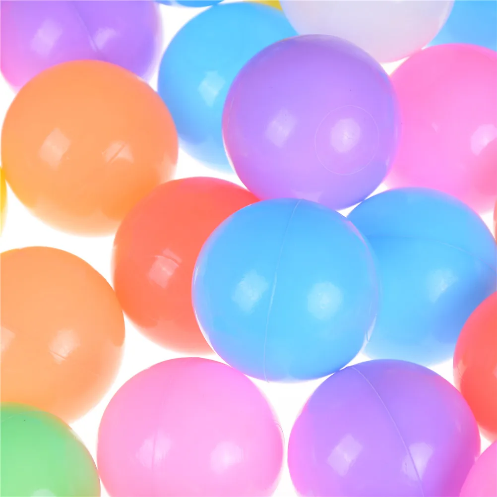 10 шт. красочные пластиковые шарики игрушки для детей океан шары мягкий бассейн с шариками детские водные Бассейн океан волна мяч игрушки