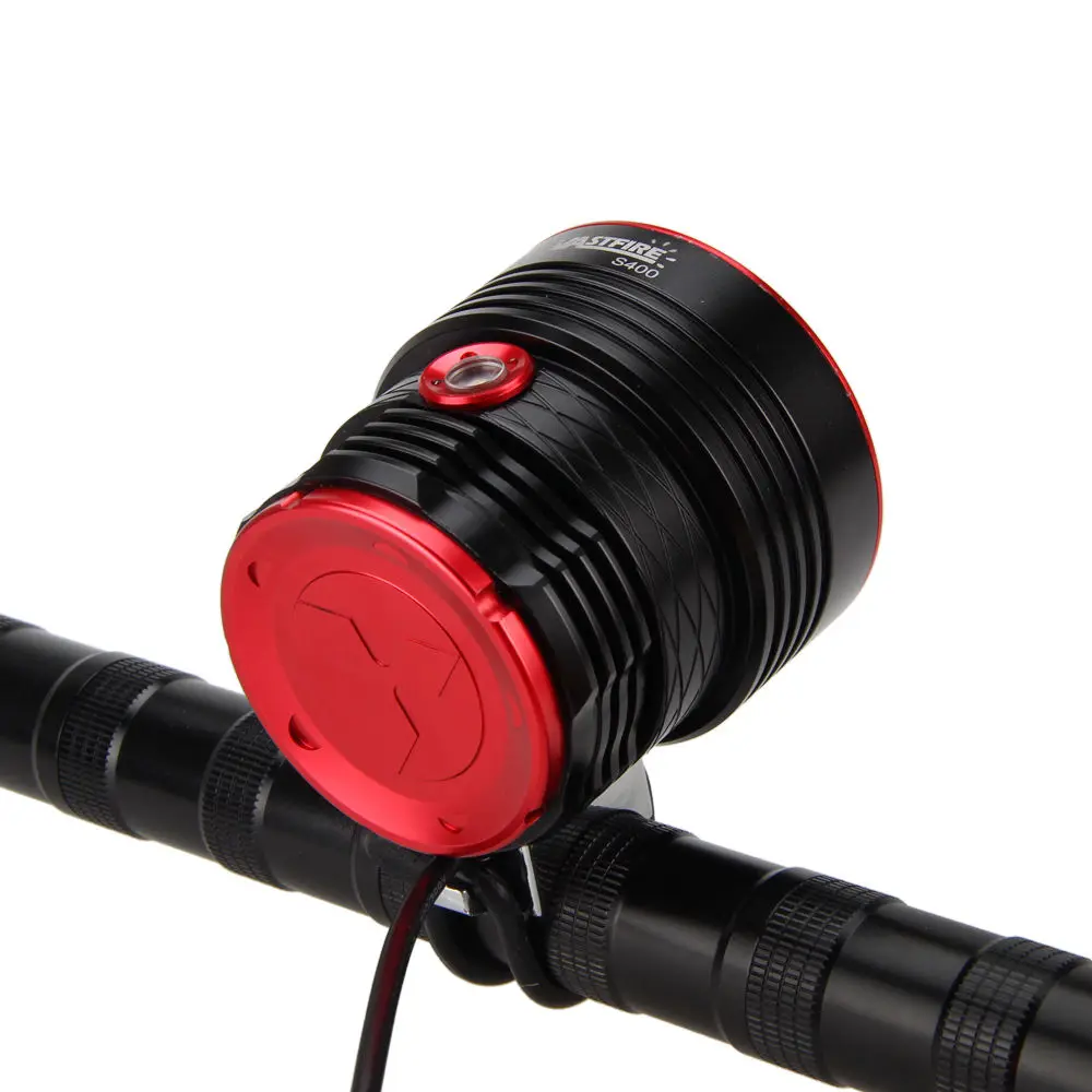 Top 30000lm Bike Lamp 14x XML T6 LED Headlight Rechargeable Bicycle Front Light Torch Bike Accessories+8.4v Battery Pack+Charger 4