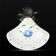 60 Вт УФ светодиодный светильник Быстросохнущий аппарат для сушки ногтей льдинка светильник для отверждения УФ гель-лака инструменты для дизайна ногтей Прямая