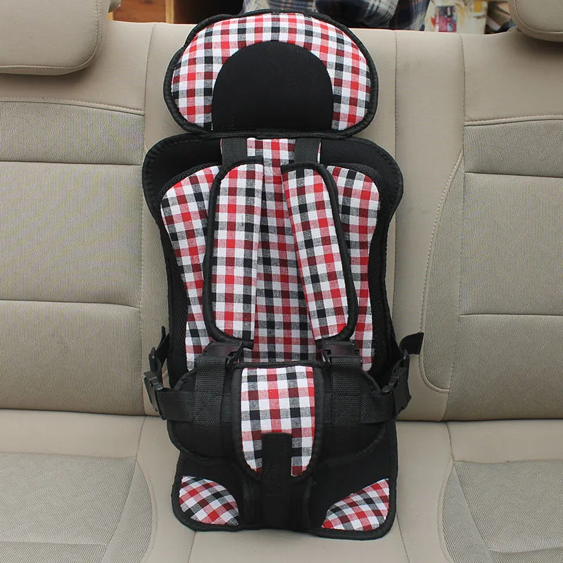 Регулируемое детское автомобильное сиденье для детей 6 месяцев-5 лет, безопасное сиденье для малышей - Название цвета: Красный