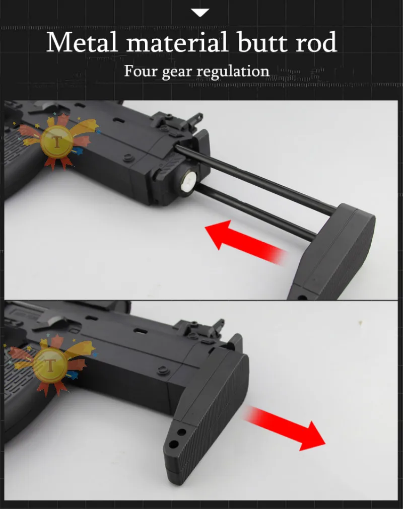 MP7 водяной гелевый пистолет Электронный нейлоновый материал Пистолеты игрушки для детей на открытом воздухе шутер