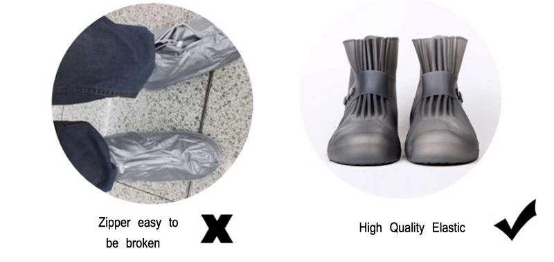BSAID водонепроницаемый чехол для обуви 5 цветов качественная Нескользящая дождевик для мужчин и женщин детская обувь эластичные
