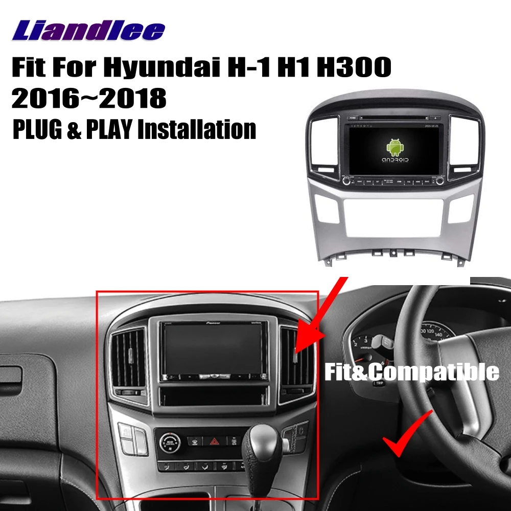 Excellent Liandlee For Hyundai H-1 H 1 H1 2016~2018 Android Car Radio CD DVD Player GPS Navi Navigation Maps Camera OBD TV HD Screen Media 2