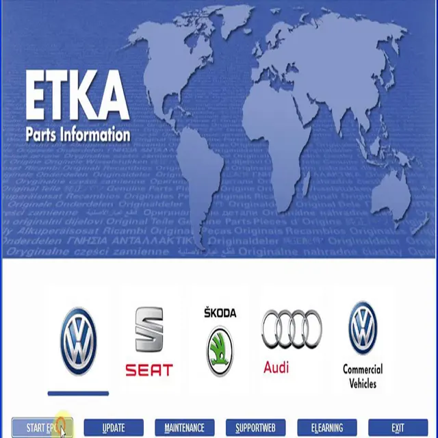 Каталог etka volkswagen