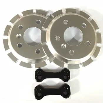 

Jekit custom floating center cap and bracket for mercedes GLE rear stock brake calipers with 355*12mm rear oversized brake disc