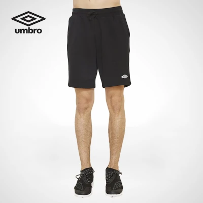 Umbro Новинка года Для мужчин шорты спортивная одежда летние хлопковые дышащие спортивные шорты UCC63757 - Цвет: Черный