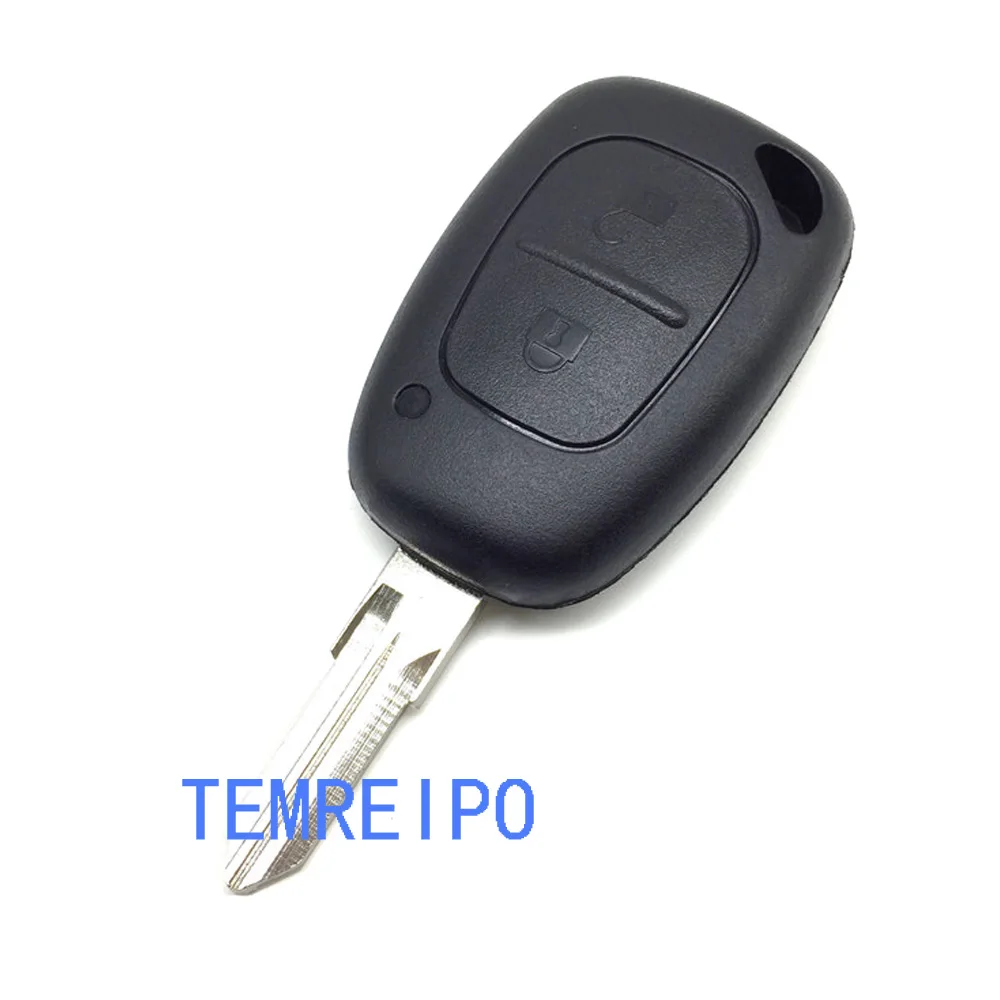 

key case For renault clio 2 buttons remote key shell Master Vivaro Movano Kangoo remote key cover fob