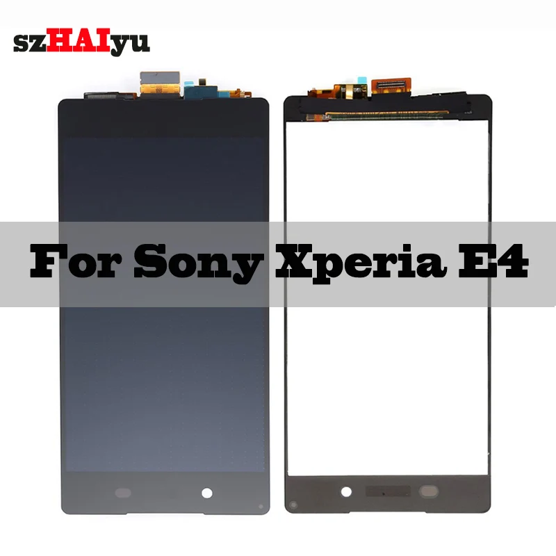 

SZHAIYU Touch Screen Digitizer For Sony Xperia E4 E2104 E2105 E2115 E2124 LCD Display 960x540 5.0'' TFT LCD