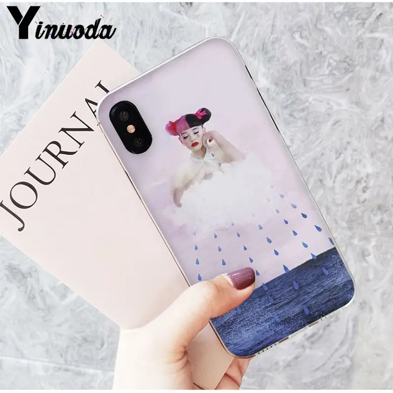 Yinuoda Melanie Martinez Cry baby мягкий силиконовый черный чехол для телефона для iPhone 5 5Sx 6 7 7plus 8 8Plus X XS MAX XR - Цвет: A3