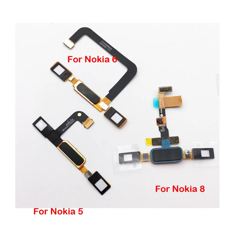 Кнопка возврата отпечатков пальцев для Nokia 5 6 8 7 1 Plus X5 X6 сенсорный гибкий кабель