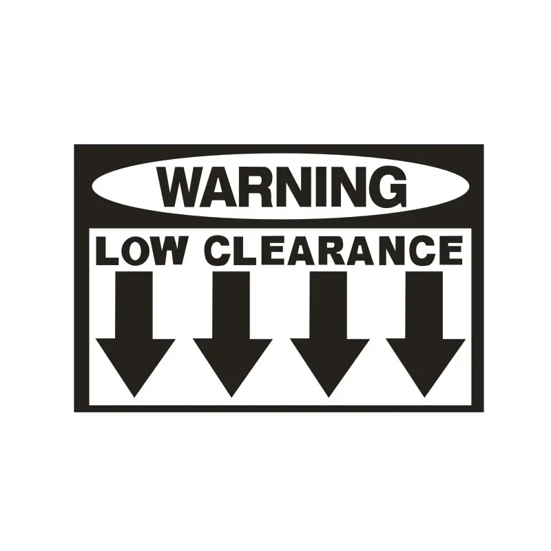 Warning low clearance. General caution. Warning low. Overhead clearance. Low oxygen systems (германия).