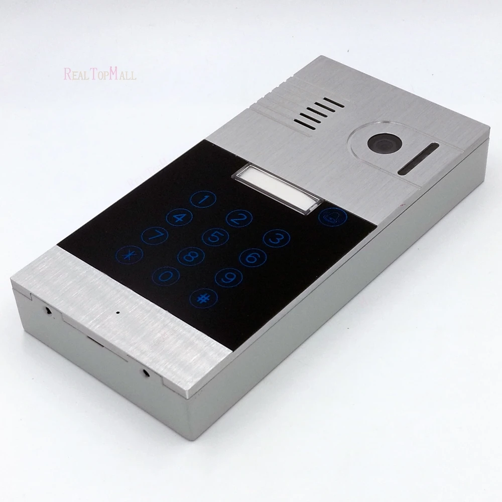 Product Show Smart Wireless WIFI Video Door Phone Doorbell Intercom System Night Vision Waterproof Camera with Touch Metal Password Keypad