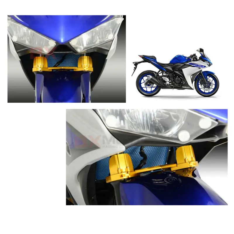 Алюминиевые аксессуары для мотоциклов Yamaha Yzf R3 2015 2016 R25 2013 2014 Cnc баланс Shock передняя