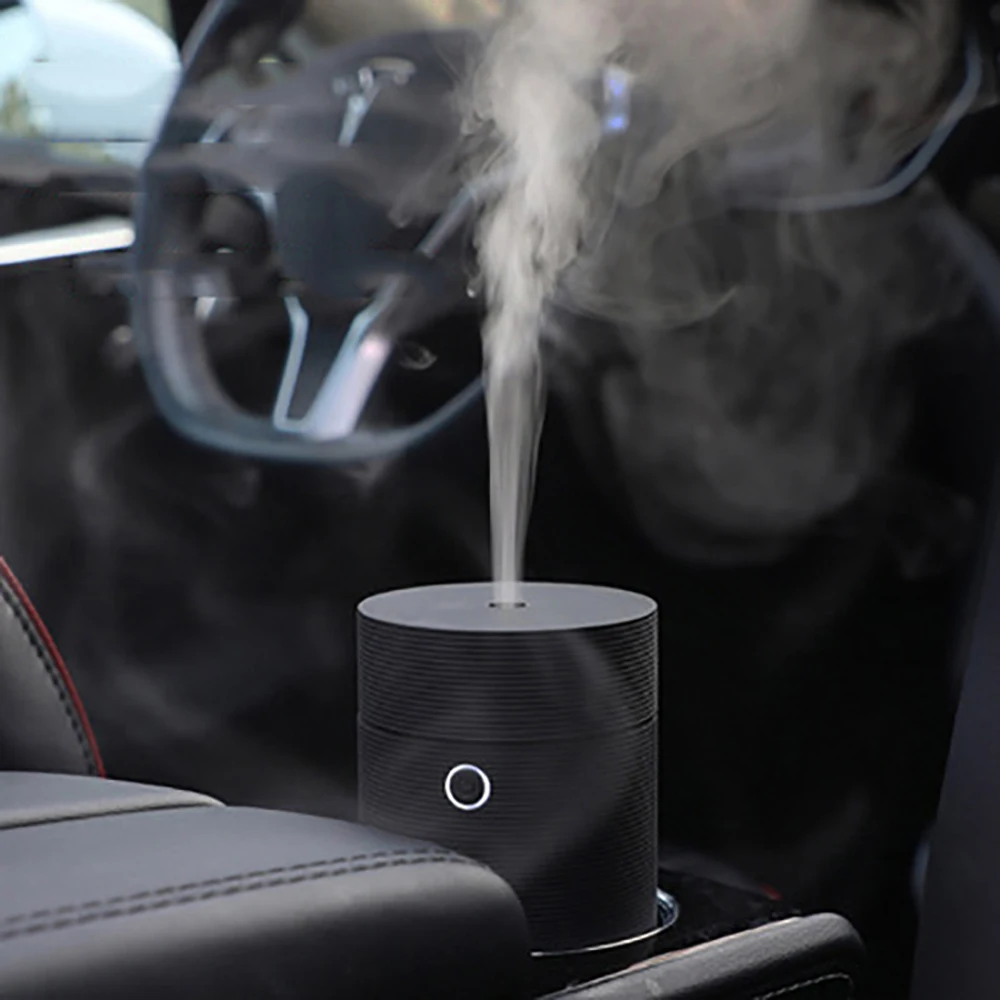 

Car Humidifier Ultrasonic Mini Diffusers Car Air Purifier Aroma USB Mist Fogger 55ml Watertight design for Home Car