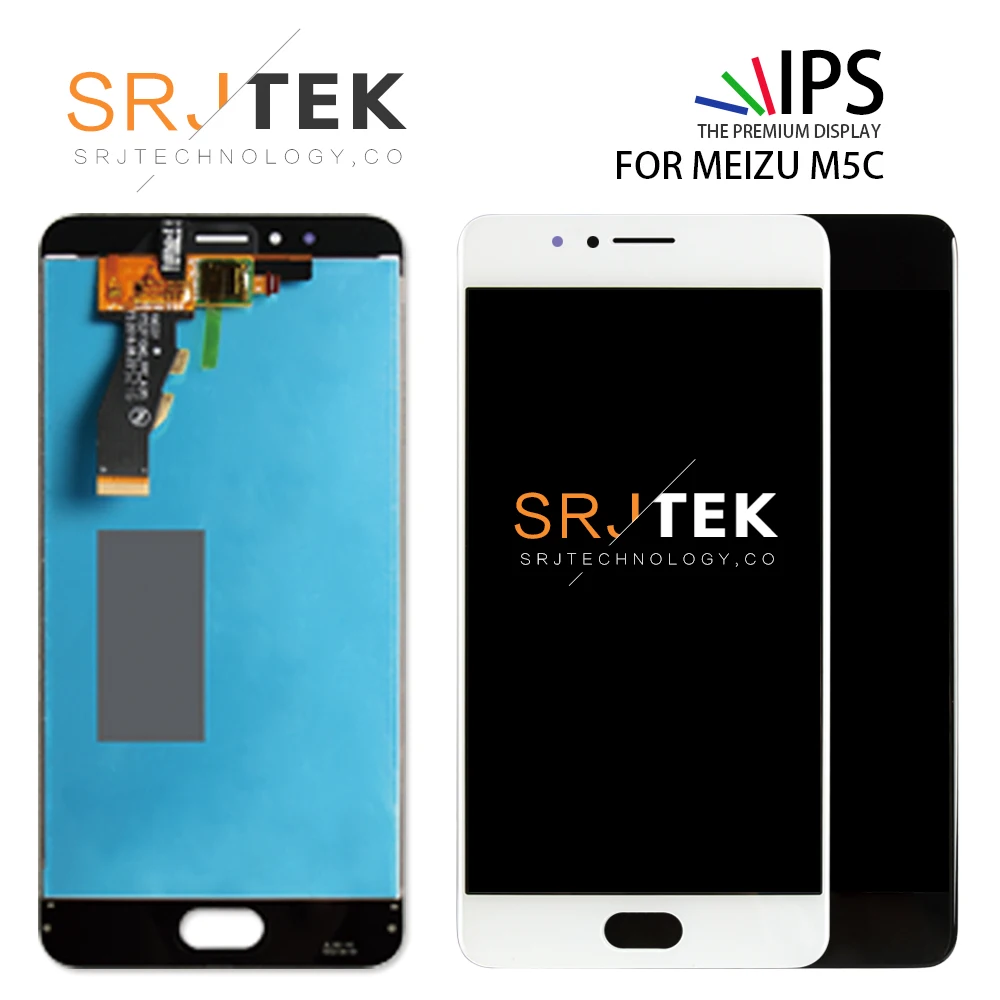 

SRJTEK For Meizu M5C Display LCD For Screen M5C Touch Digitzer For Meizu 5A Display Screen Full Assembly with Frame M710H M710Q