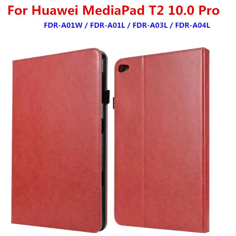 Бизнес ПУ кожа ручной чехол откидная крышка для Huawei MediaPad T2 10.0 Pro fdr-a01w fdr-a01l fdr-a03l fdr-a04l Планшеты