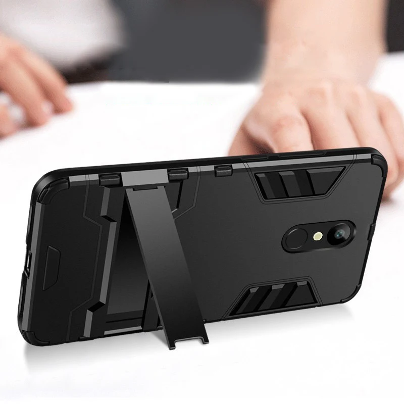 Case For xiaomi redmi 5 plus case Design Armor Shockproof Hybrid Hard stand Back case for redmi 5 plus Bumper cover Case Case For xiaomi redmi 5 plus case Design Armor Shockproof Hybrid Hard stand Back case for redmi 5 plus Bumper cover Case