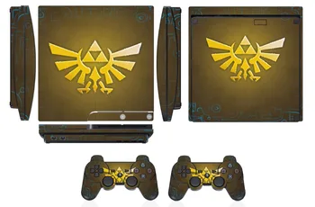 

Ze1da Q255 Vinyl Skin Sticker Protector for Sony PS3 Slim PlayStation 3 Slim and 2 controller skins Stickers