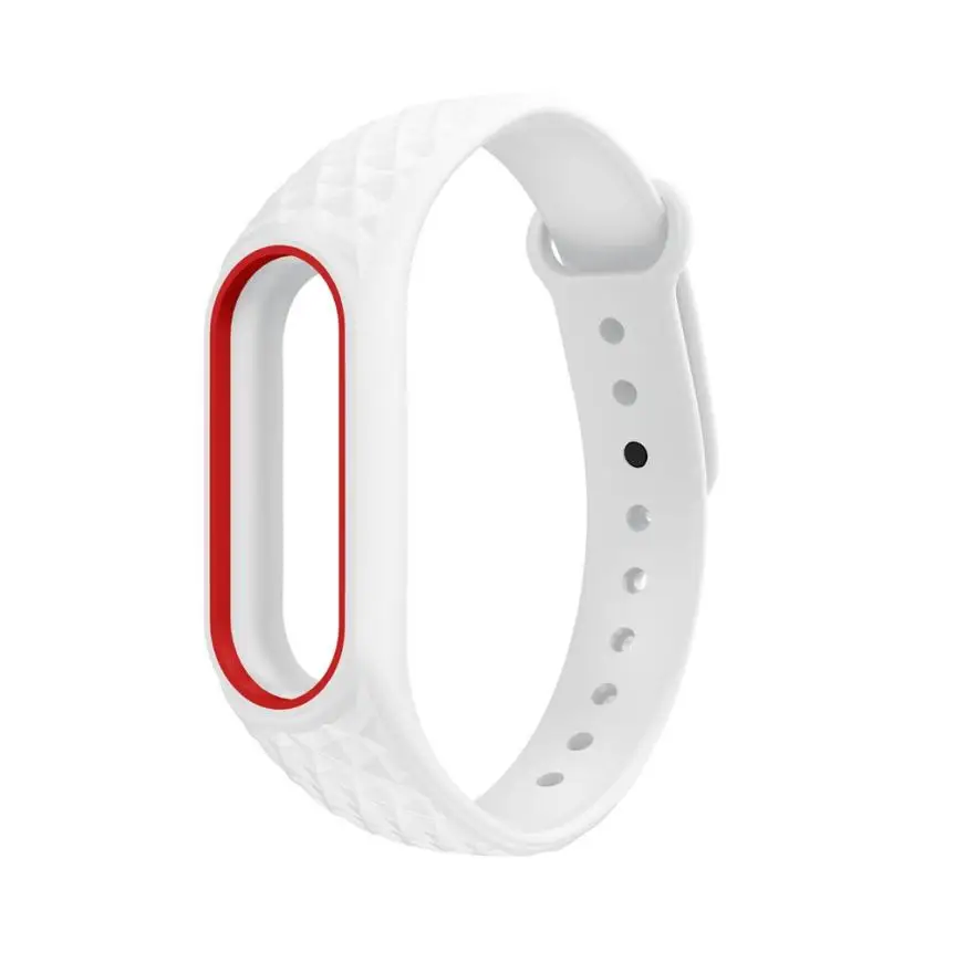 

Light Silicon Wrist Strap WristBand Bracelet Replacement For XIAOMI MI Band 2 Feb 7