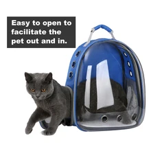 Дышащая сумка для переноски для маленьких собак и кошек, портативный рюкзак для путешествий, водонепроницаемая сумка для питомцев, космическая капсула