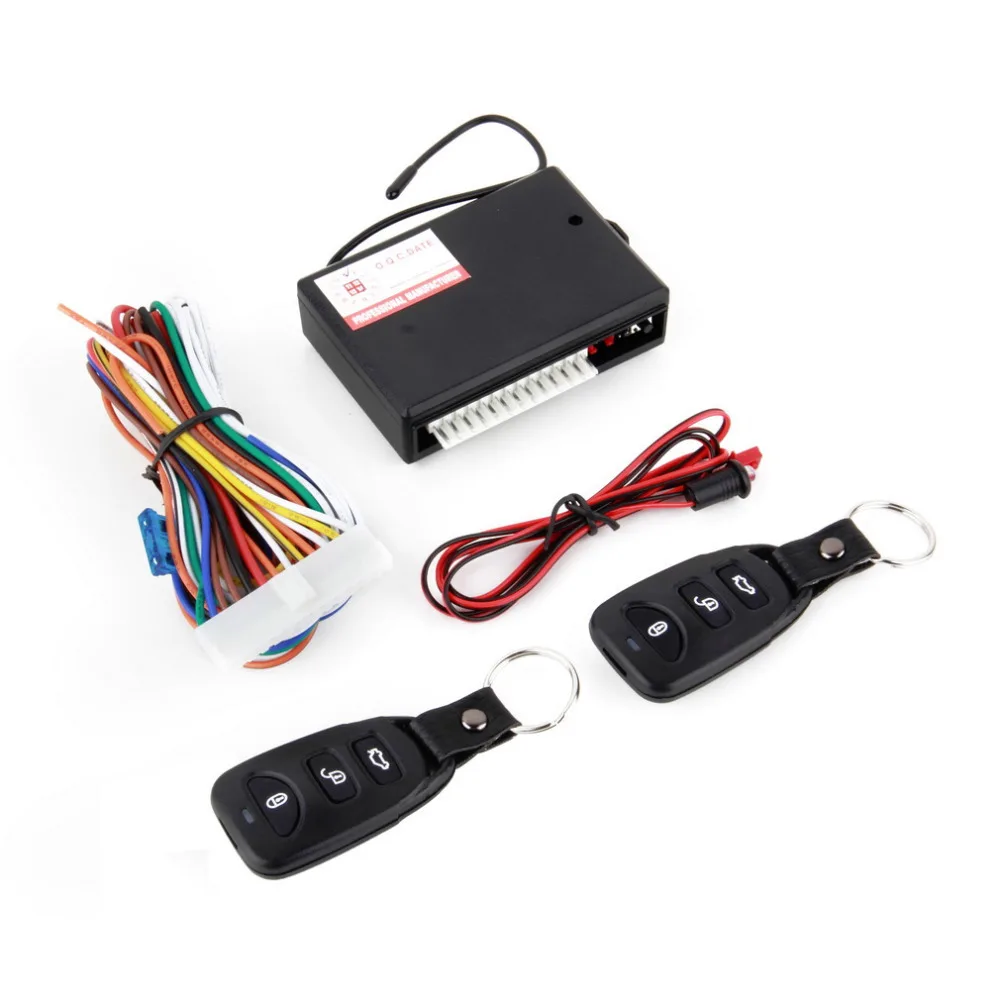 1pcs Universal Car Remote Central Kit Door Lock Vehicle Keyless Entry System Wholesale Car Electronics free shipping