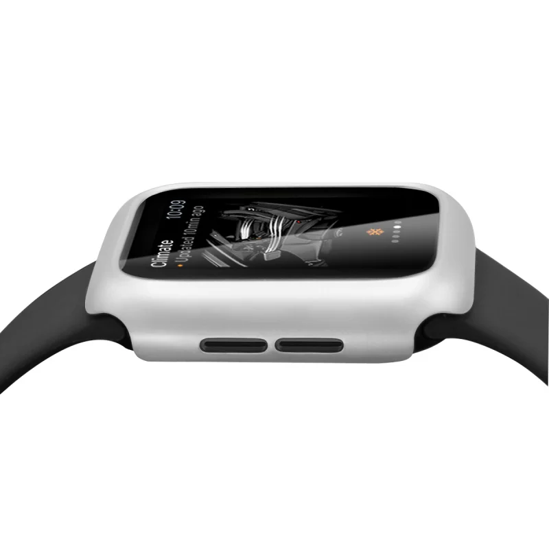 Для apple watch series 4 3 2 Чехол для iwatch 5 4 протектор Жесткий ПК Рамка Тонкий Ультратонкий матовый чехол для кожи 38 40 42 44 мм