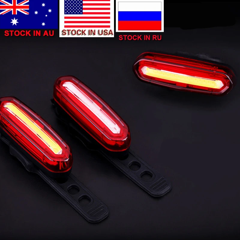 

Dropshipping USB Rechargeable Bicycle Rear Light Cycling LED Taillight Waterproof MTB Road Bike Tail Light Back Lamp for Bicycle