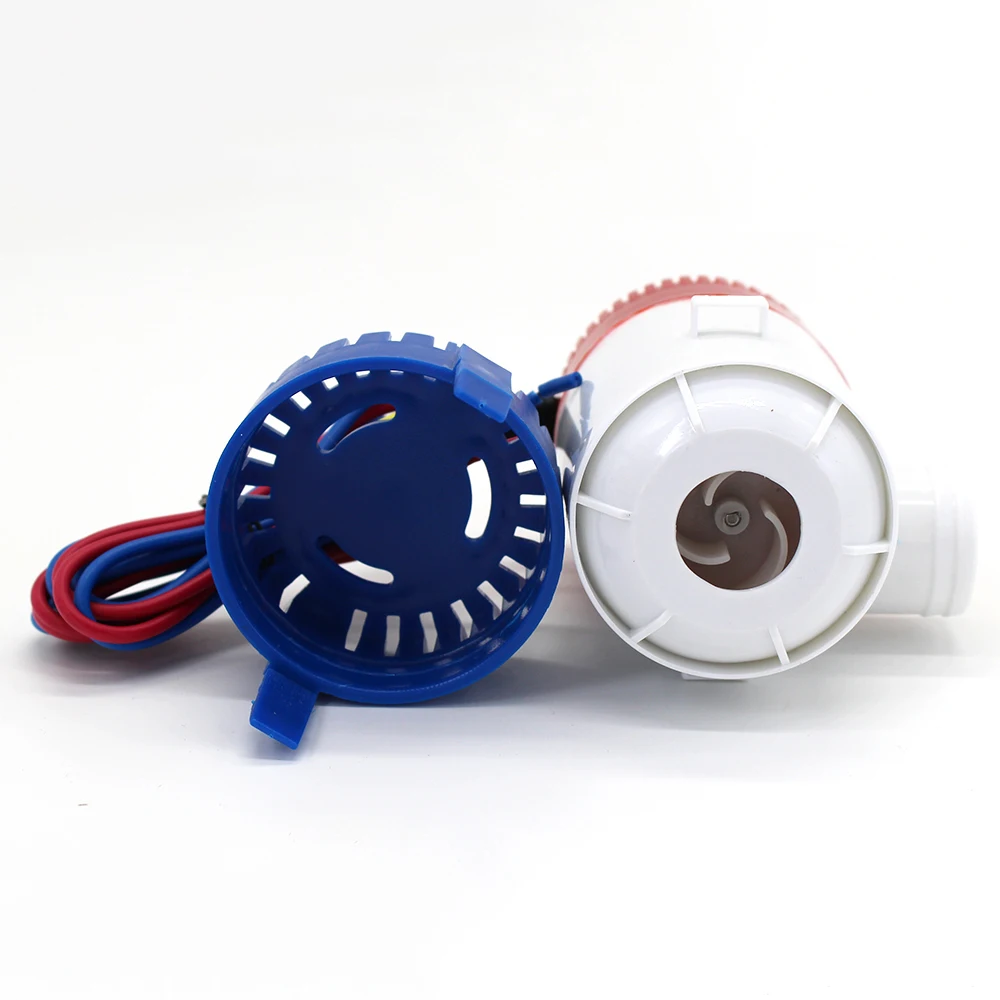 350 GPH 24V Submersible Mini Electric Boat Bilge Water Pump With Float Switch