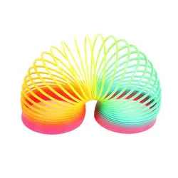 Радуга Magic весной кольцо Игрушечные лошадки Slinky шутка дети подарки большой Размеры красочные