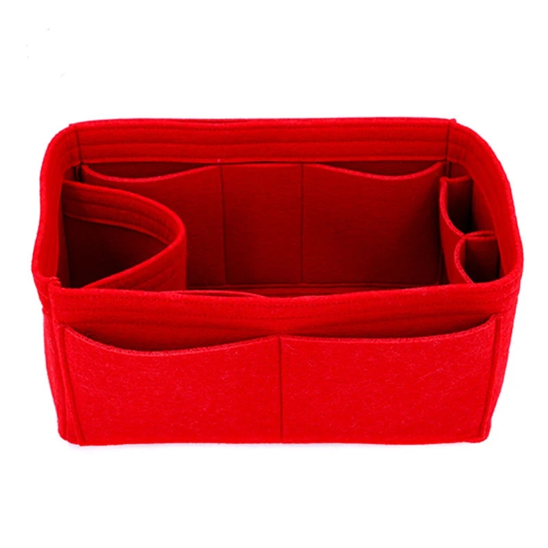 سبيدي 25 30 35 ورأى القماش إدراج مقسم حقيبة ماكياج اليد مقسم حقيبة السفر الداخلية محفظة المحمولة التجميل أكياس أبدا كامل