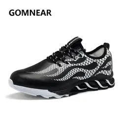 GOMNEAR кроссовки для мужчин Открытый Туризм Горный треккинг обувь нескользящие дышащие спортивные кроссовки для бега, ходьбы