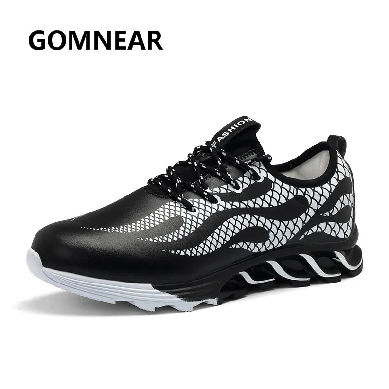 

GOMNEAR Running Shoes For Men Outdoor Tourism Mountain Trekking Shoes Anti-skid Breathable Athletic Jogging Walking Sneakers