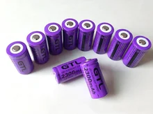 16340 rechargeable lithium battery 2300mAh battery For Torch Flashlight 3.7v rechargeable lithium battery flashlight battery 16340 rechargeable lithium battery 2300mAh battery For Torch Flashlight 3.7v rechargeable lithium battery flashlight battery