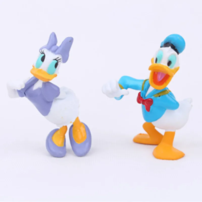 Игрушки из Диснея клубный домик Микки Маус фигурки игрушки милые мини и Минни