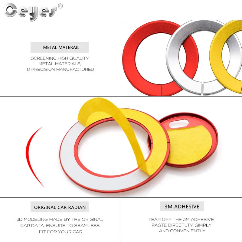 Car Start Engine Button Key Ring for NISSAN (10)