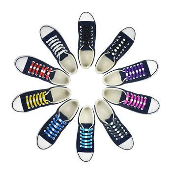 

Christmas present! 12pcs/pack Adults brand new No Tie Waterproof shoelaces with unique design