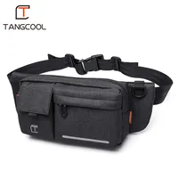 Tangcool 906 Мужская поясная сумка, функциональная Водонепроницаемая дорожная поясная сумка, поясная сумка, мужской кошелек для мобильного теле...