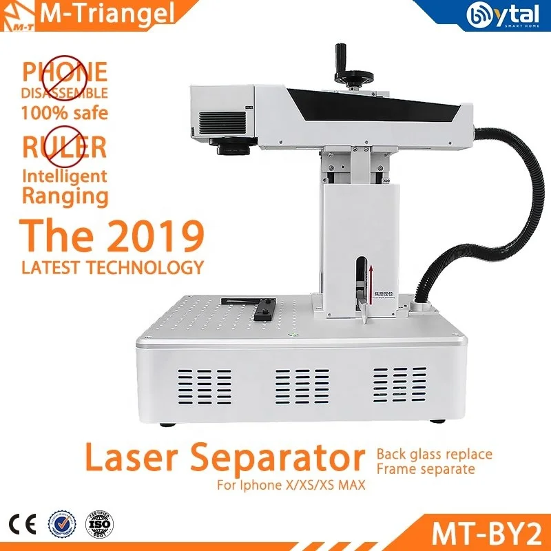Laser Machine For IPhoneX XS Max 8 8+ Back Glass Remover LCD Frame Repair Separator Laser Cutting Machine M-Triangel BY-02 